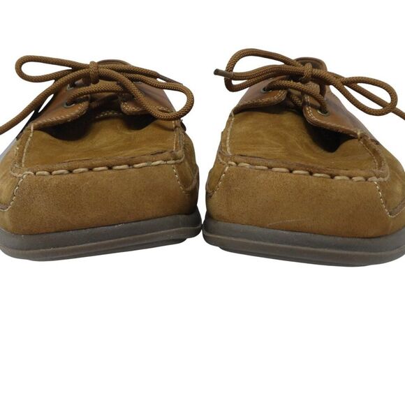 Nunn Bush Brown Leather Comfort Gel Boat Shoes Loafers‎ Mens 10.5 Wide NWT main image 8
